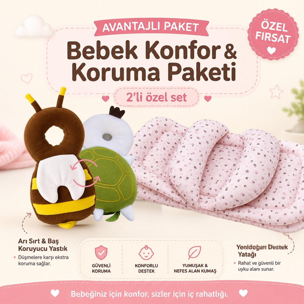 Bebepia Yenidoğan Konfor Paketi – 2’li Avantajlı Set